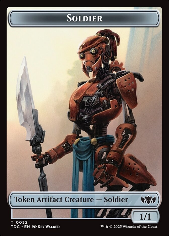 Soldier card front