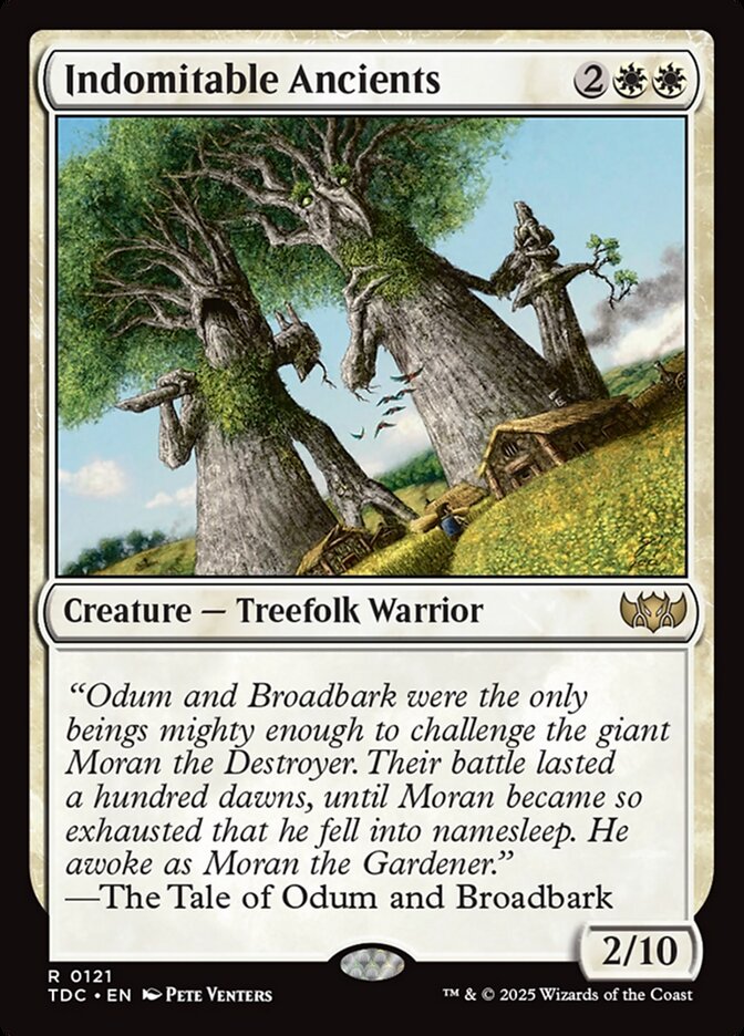 Indomitable Ancients card front
