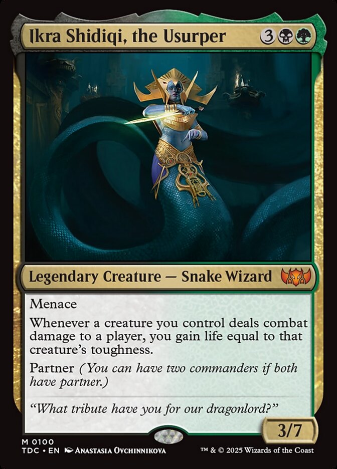 Ikra Shidiqi, the Usurper card front