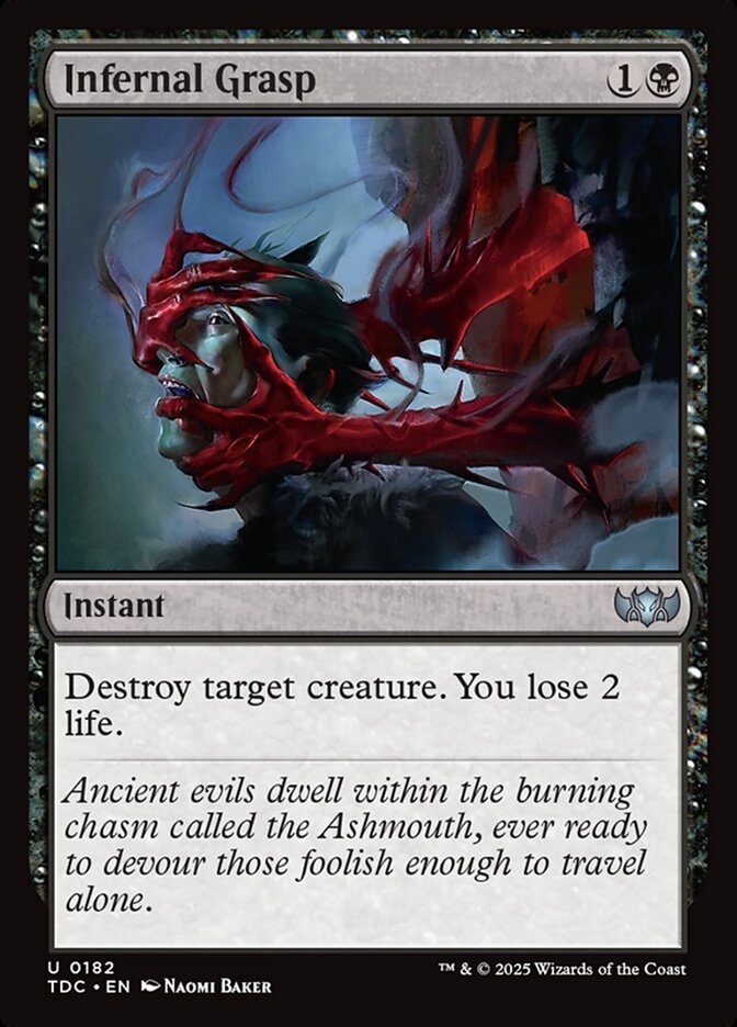Infernal Grasp card front