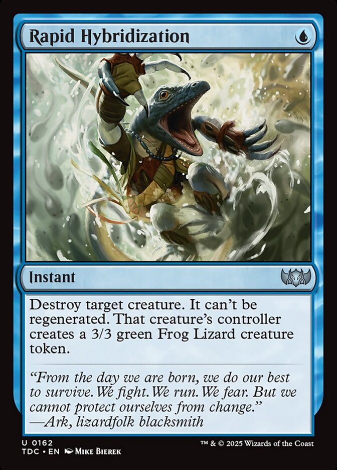 Rapid Hybridization card front