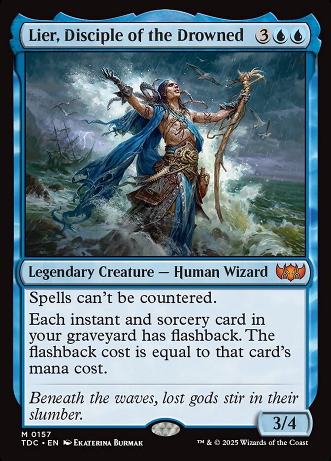 Lier, Disciple of the Drowned card front