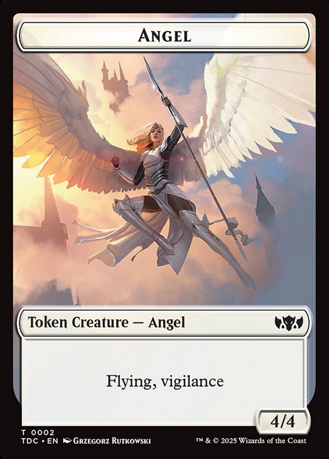 Angel card front