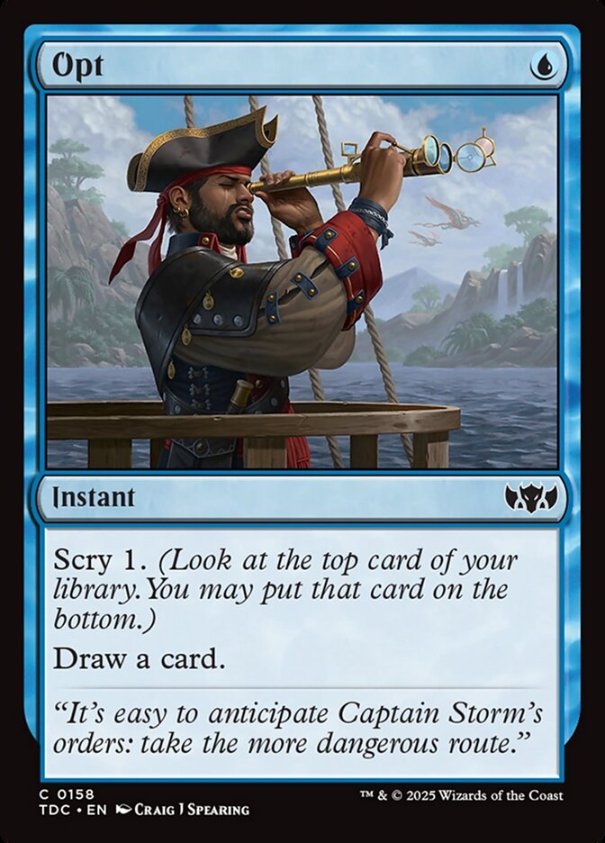 Opt card front