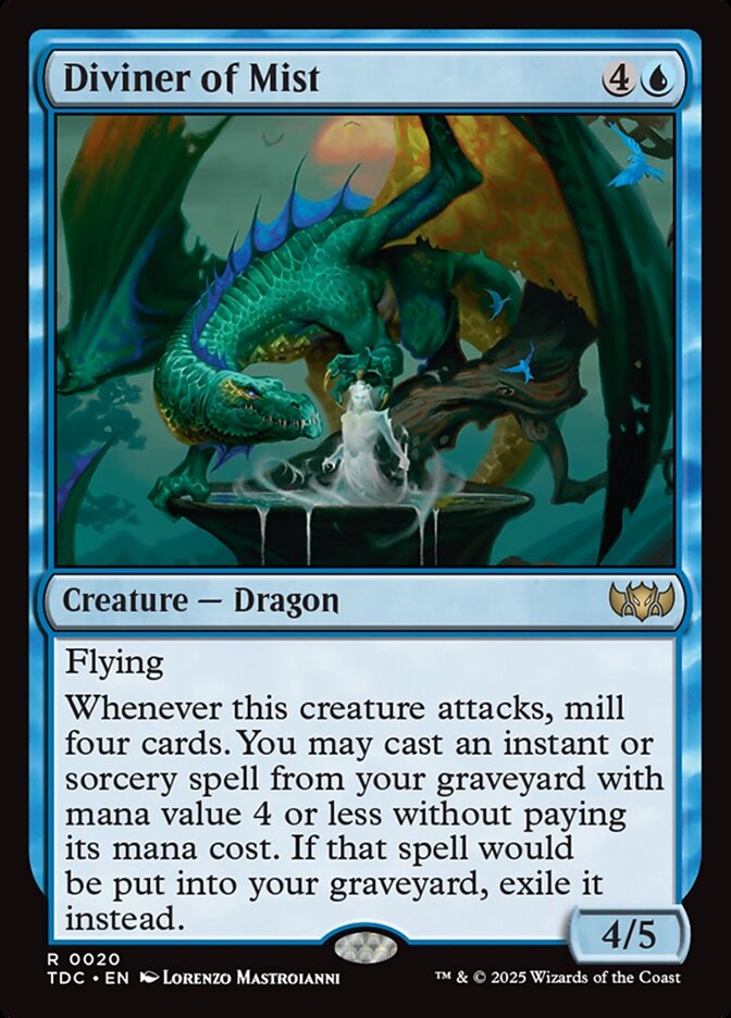 Diviner of Mist card front