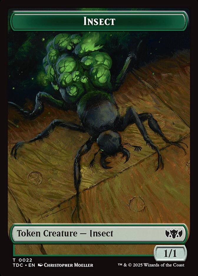 Insect card front