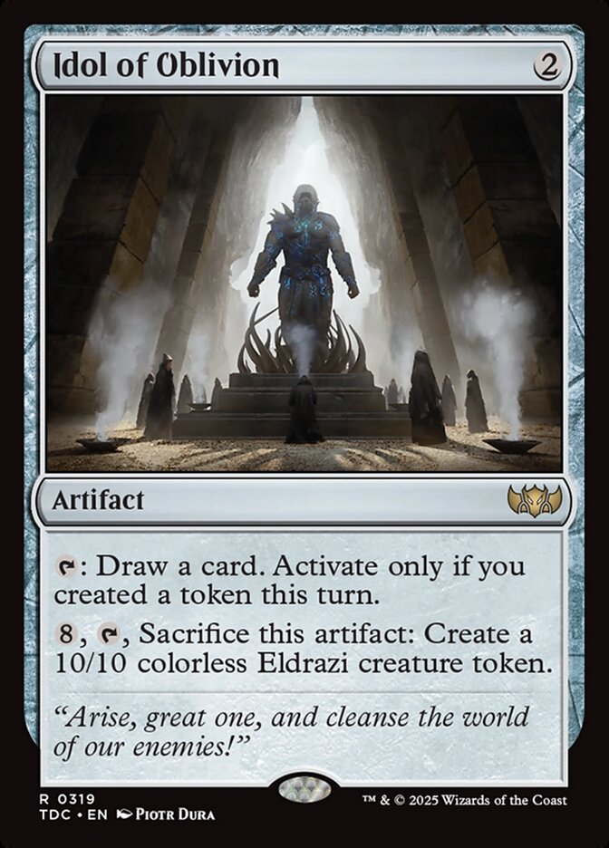 Idol of Oblivion card front