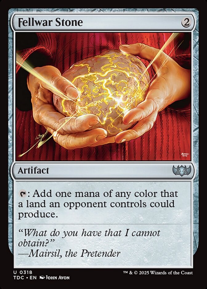 Fellwar Stone card front