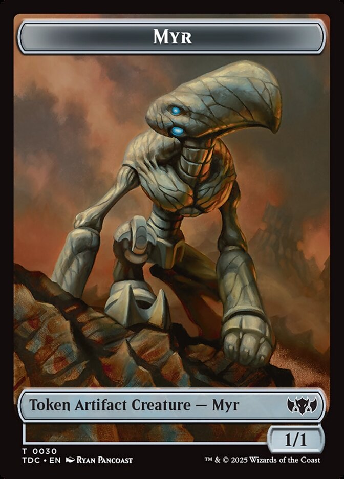Myr card front