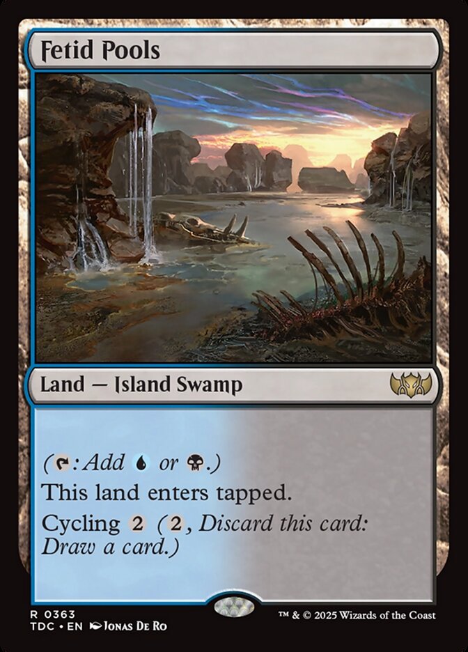 Fetid Pools card front