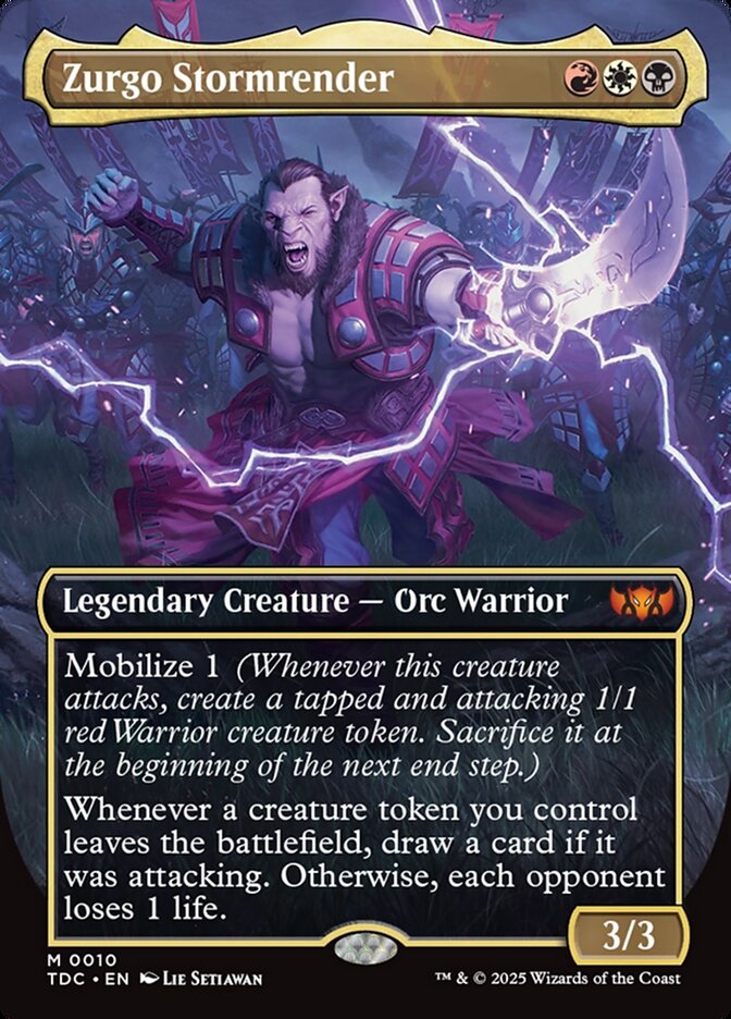 Zurgo Stormrender card front