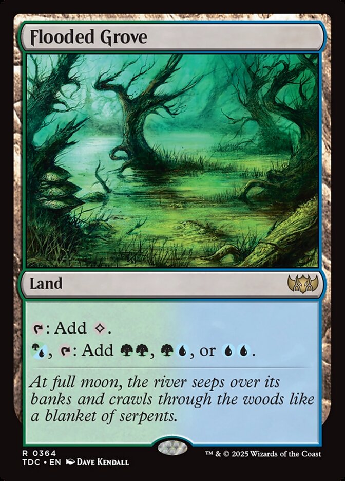Flooded Grove card front