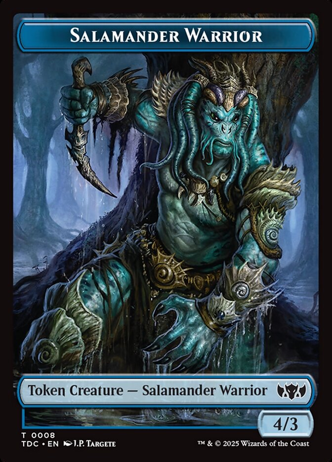 Salamander Warrior card front