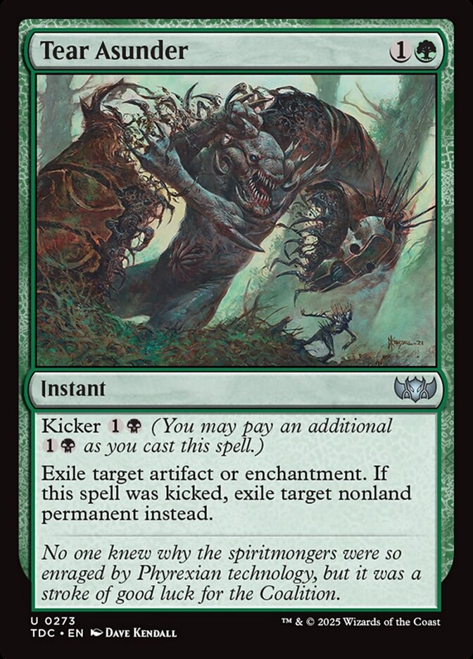 Tear Asunder card front