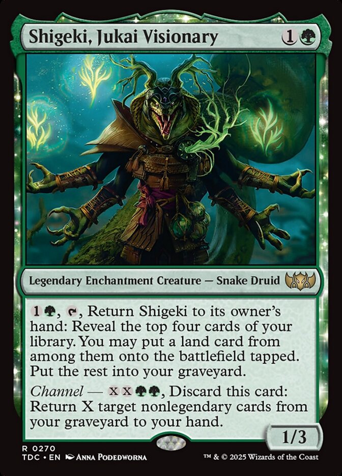 Shigeki, Jukai Visionary card front