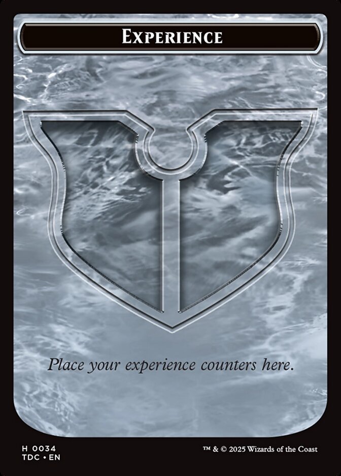 Experience card front