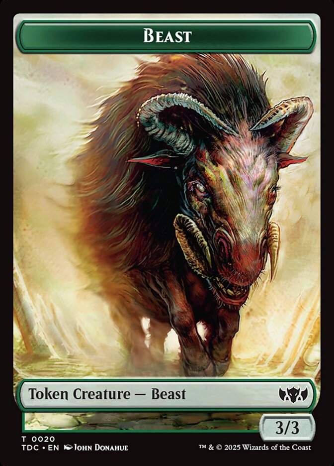 Beast card front