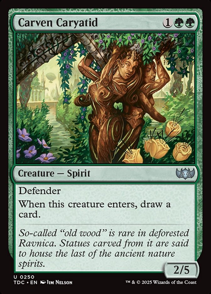 Carven Caryatid card front