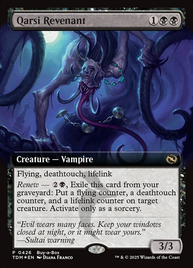 Qarsi Revenant card front