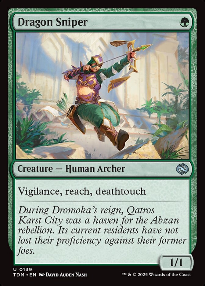 Dragon Sniper card front