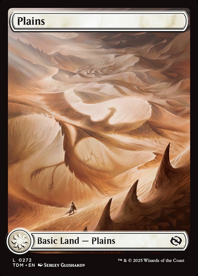 Plains card front