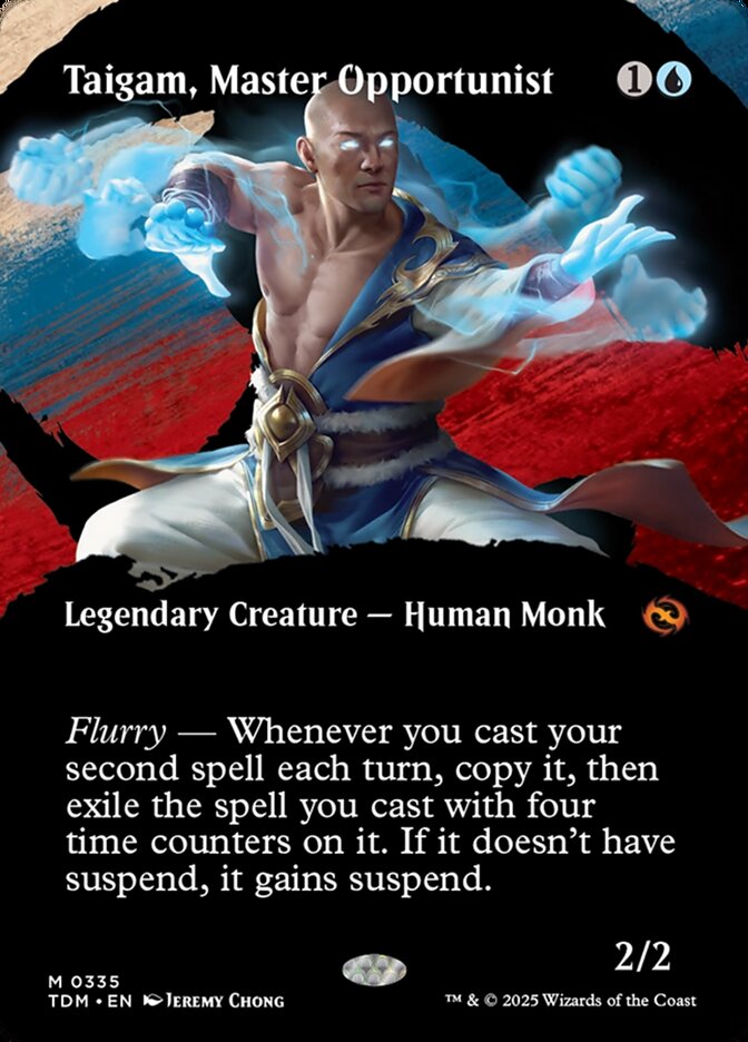Taigam, Master Opportunist card front