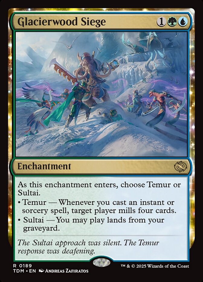 Glacierwood Siege card front