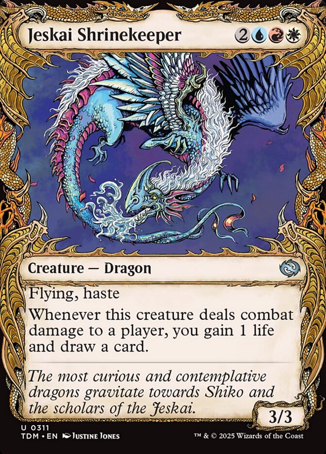 Jeskai Shrinekeeper card front