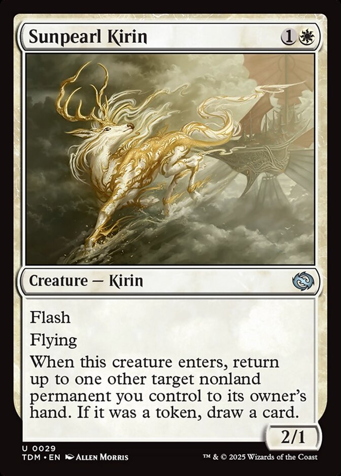 Sunpearl Kirin card front