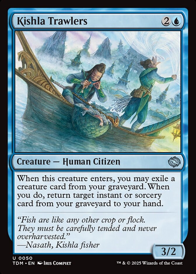 Kishla Trawlers card front