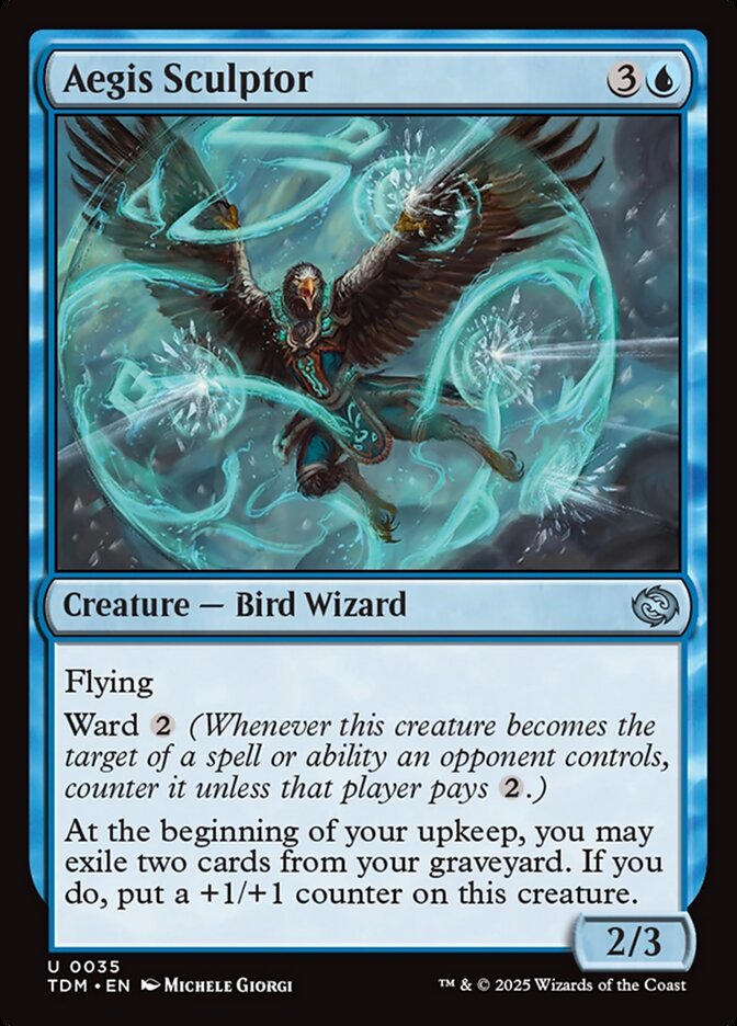 Aegis Sculptor card front