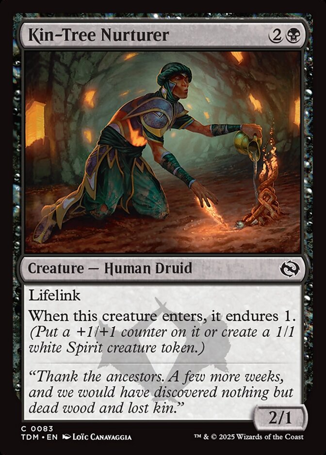 Kin-Tree Nurturer card front