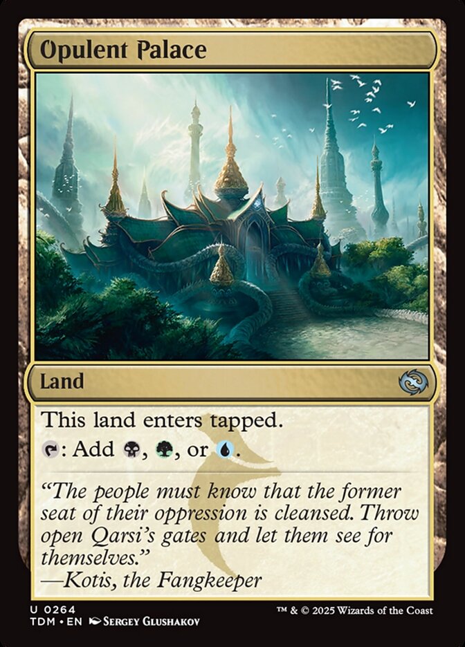 Opulent Palace card front