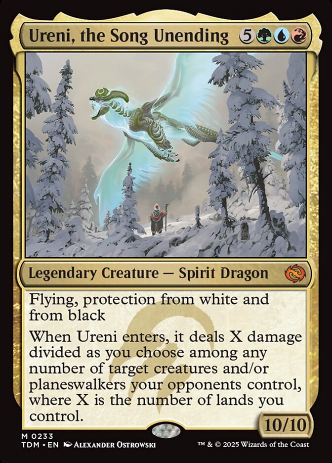 Ureni, the Song Unending card front