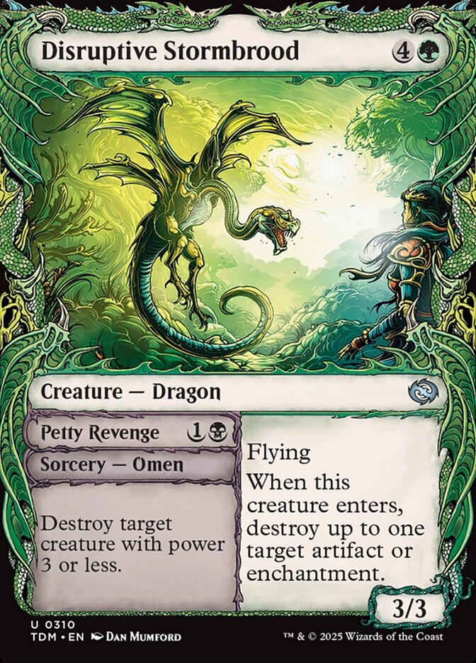 Disruptive Stormbrood card front