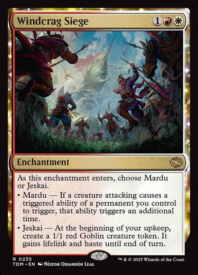 Windcrag Siege card front
