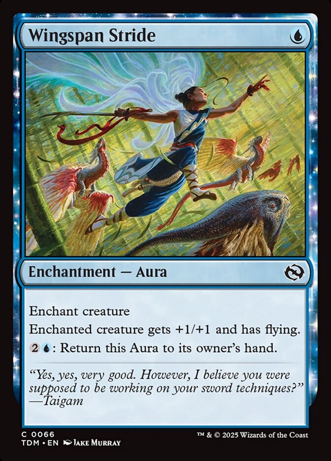 Wingspan Stride card front