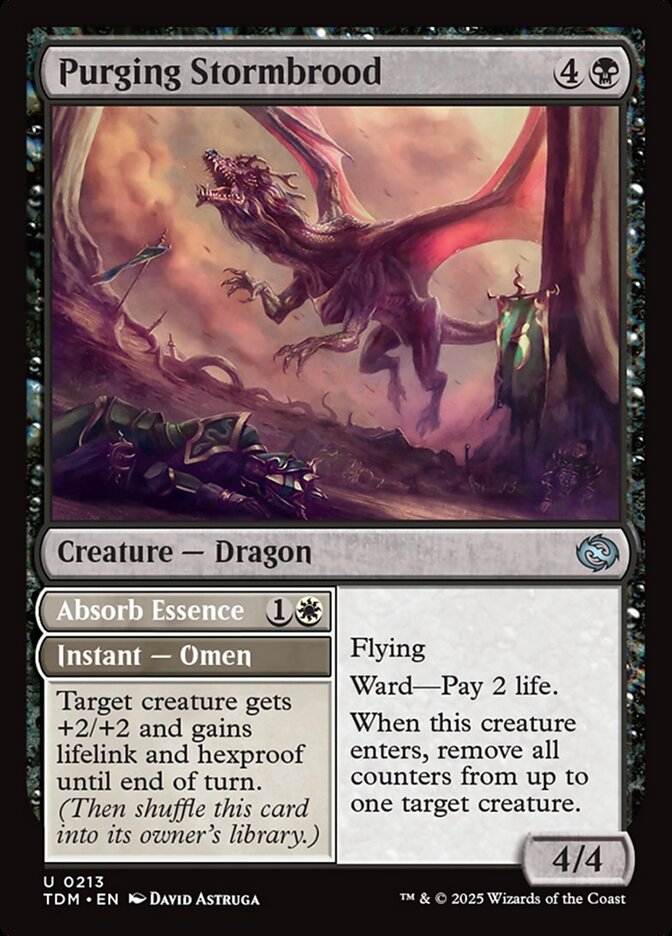 Purging Stormbrood card front