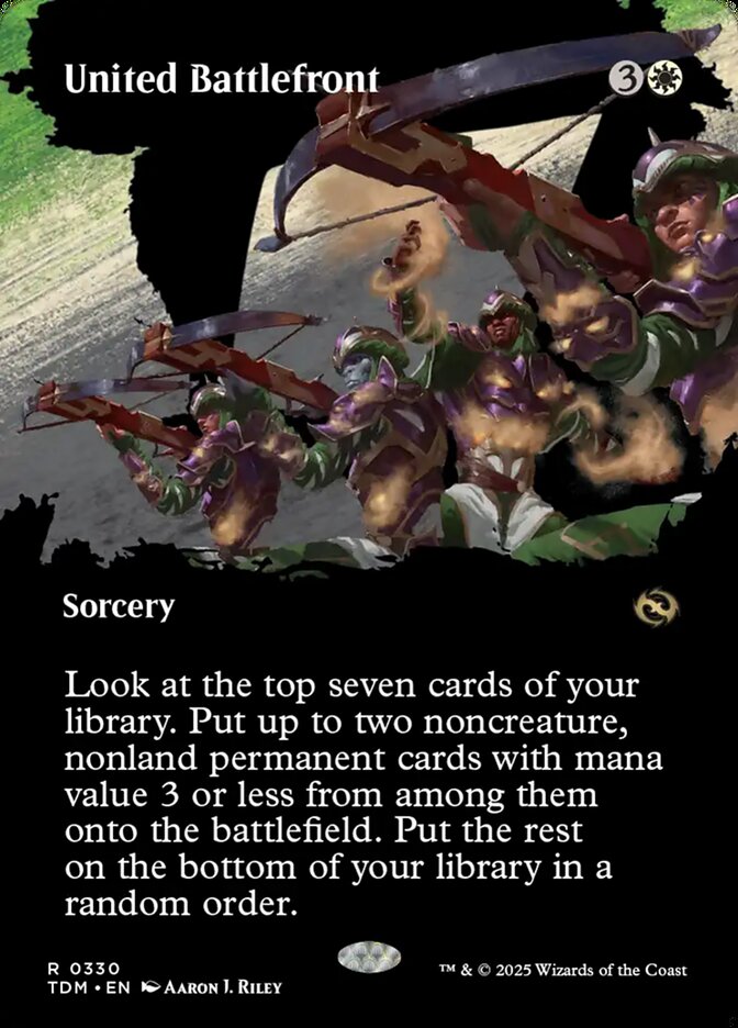 United Battlefront card front