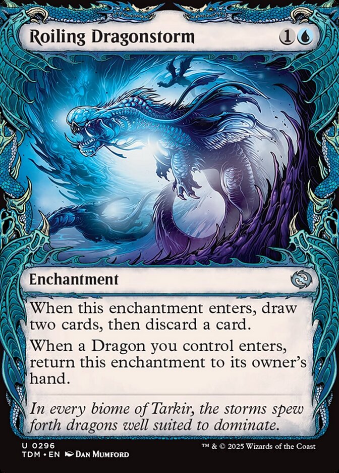 Roiling Dragonstorm card front