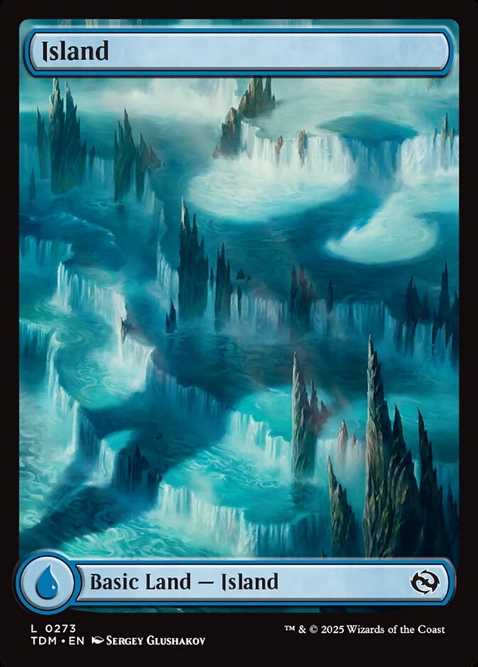 Island card front