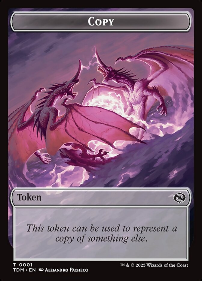 Copy card front
