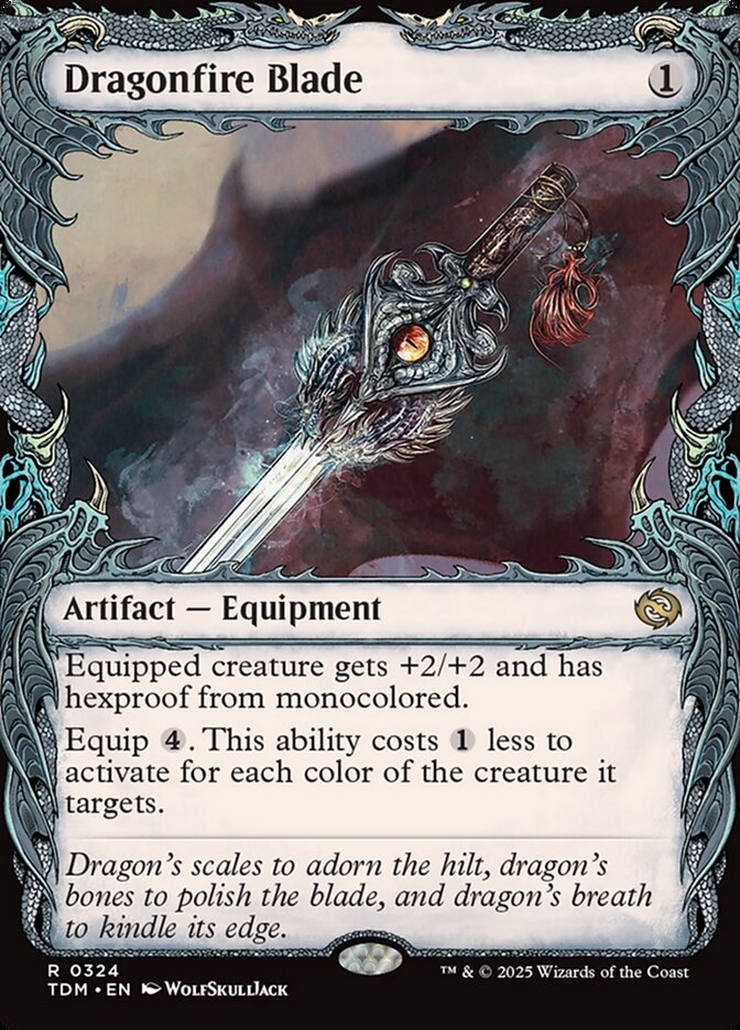 Dragonfire Blade card front
