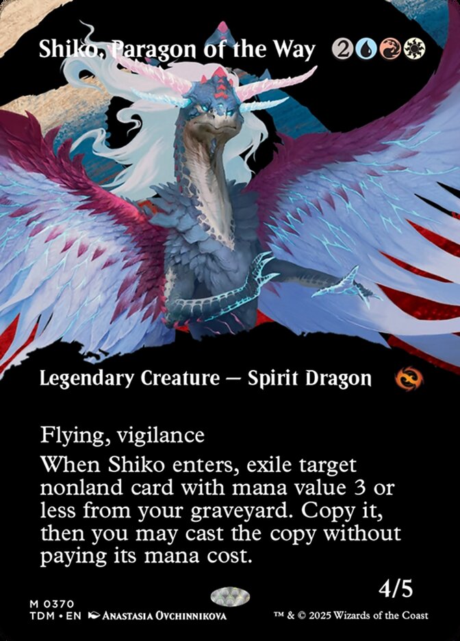 Shiko, Paragon of the Way card front