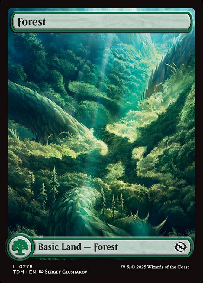Forest card front