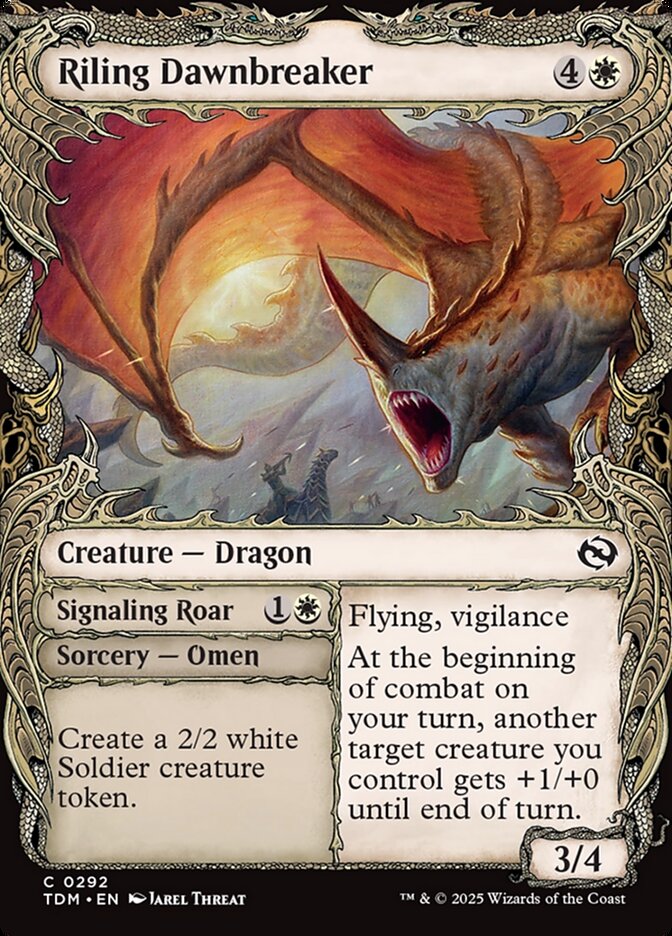 Riling Dawnbreaker card front