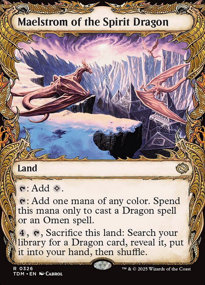 Maelstrom of the Spirit Dragon card front