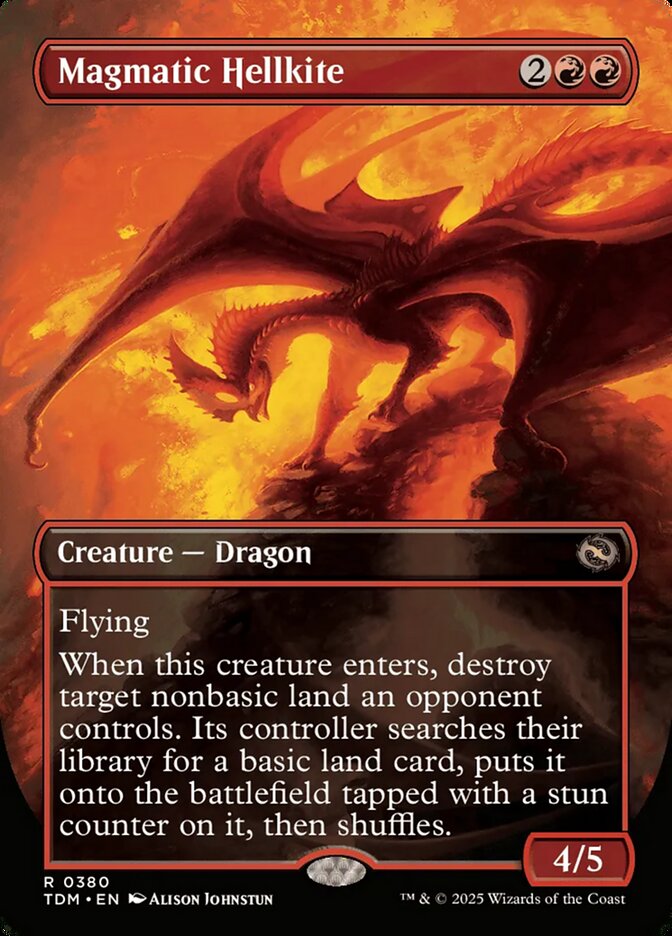 Magmatic Hellkite card front