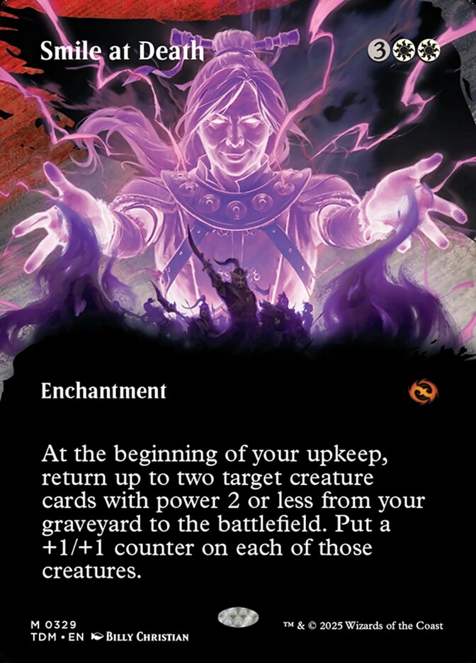 Smile at Death card front