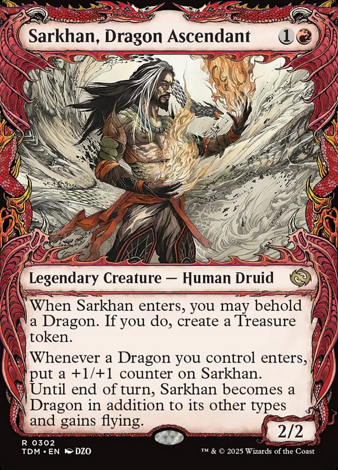 Sarkhan, Dragon Ascendant card front